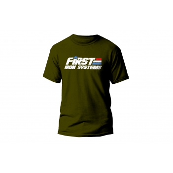 T-shirt First Iron Systems - Marine