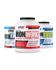 1 Iron Works 2200g + 1 Iron Breakfast 1200g + 1 Ico EAA Optima 330g