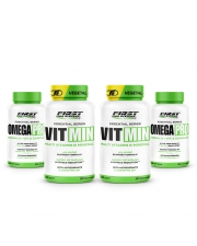 2 Vit Min 60 gélules + 2 Omega Pro 90 softgels