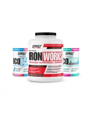 Iron Works 2200g + 1 ICO Pump N.O.XP 375g + 1 ICO BCAA 300g