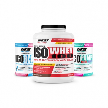 1 Iso Whey 2000g + 1 Ico Pump N.O.XP 375g + 1 Ico BCAA 300g