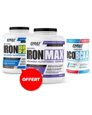 1 Iron Max 2800g + 1 Iron Breakfast 1200g GRATUIT + 1 Ico BCAA 300g