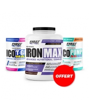 1 Iron Max 2800g + 1 Ico Pump N.O.XP 375g GRATUIT + 1 ICO T-GH-MAX 300g