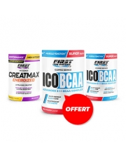1 Ico BCAA 300g + 1 Creatmax Energized 450g + 1 Ico BCAA 300g GRATUIT
