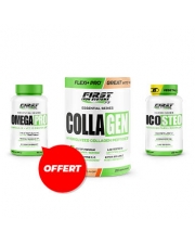 1 COLLAGEN 345G + 1 ICO STEO 120 GELULES + 1 OMEGA PRO 90 SOFTGELS GRATUIT