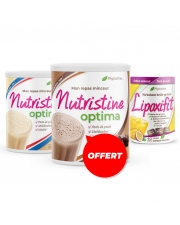 1 Nutristine 800g + 1 Lipoxifit 400g  + 1 Nutristine 800g gratuit