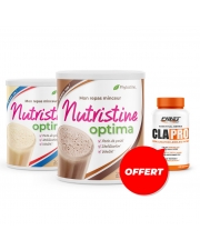 2 Nutristine 800g + 1 CLA PRO 90 Softgels gratuit