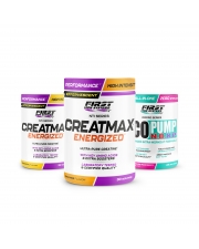 2 Creatmax Energized 450g + 1 Isotonic Energy 600g