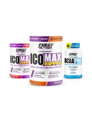 2 Ico Max Ripped 375g + 1 Isotonic Energy 600g