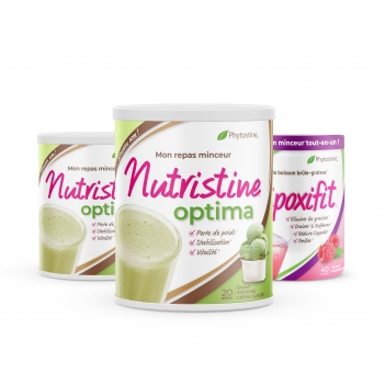 2 Nutristine 800g + 1 Lipoxifit 400g