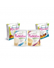 2 Nutristine 800g + 2 Présentoirs "Ma barre protéinée Minceur (7 barres)"
