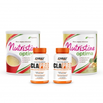 2 Nutristine  800g + 2 CLA Pro 90 Softgels