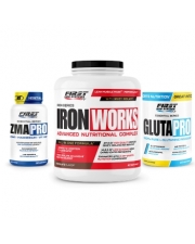 1 Iron Works 2000g + 1 ZMA Pro 60 gélules + 1 Gluta Pro 300g