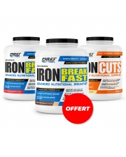 1 Iron Cuts 2200g + 1 Iron Breakfast 1200g + 1 Iron Breakfast 1200g gratuit