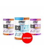 2 Ico Max Ripped 375g + 1 ICO BCAA 300g gratuit