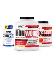1 Iron Works 2200g + 1 Ico Casein 100 900g + 1 ZMA Pro 60 gélules