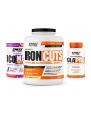 1 Iron Cuts 2200g + 1 Ico Max Ripped 375g + 1 CLA Pro 90 Softgels