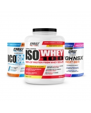 1 Iso Whey 100 2000g + 1 Ico BCAA 300g + 1 HGH NSX Next Gen 400g