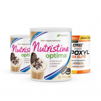 2 Nutristine 800g + 1 Lipoxyl 50X Elite 400g