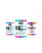 1 Ico Pump N.O.XP 375g + 1 Creatmax pH Perfect 450g + 1 ICO BCAA 300g