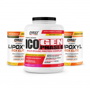1 Ico Gen Phase 8 2000g + 2 Lipoxyl 50X Elite 400g