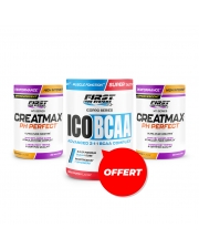 2 Creatmax PH Perfect 450g + 1 Ico BCAA 300g GRATUIT