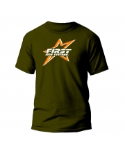 T-shirt First Iron Systems kaki