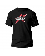T-shirt First Iron Systems noir