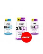 Performance Sportive : 1 BCAA Pro 2.0 180 gélules + 1 Crea Pro 120 gélules + 1 Crea Pro 120 gélules gratuit